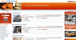 Desktop Screenshot of budapesthotelreservation.hu