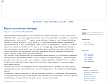 Tablet Screenshot of blog.budapesthotelreservation.hu